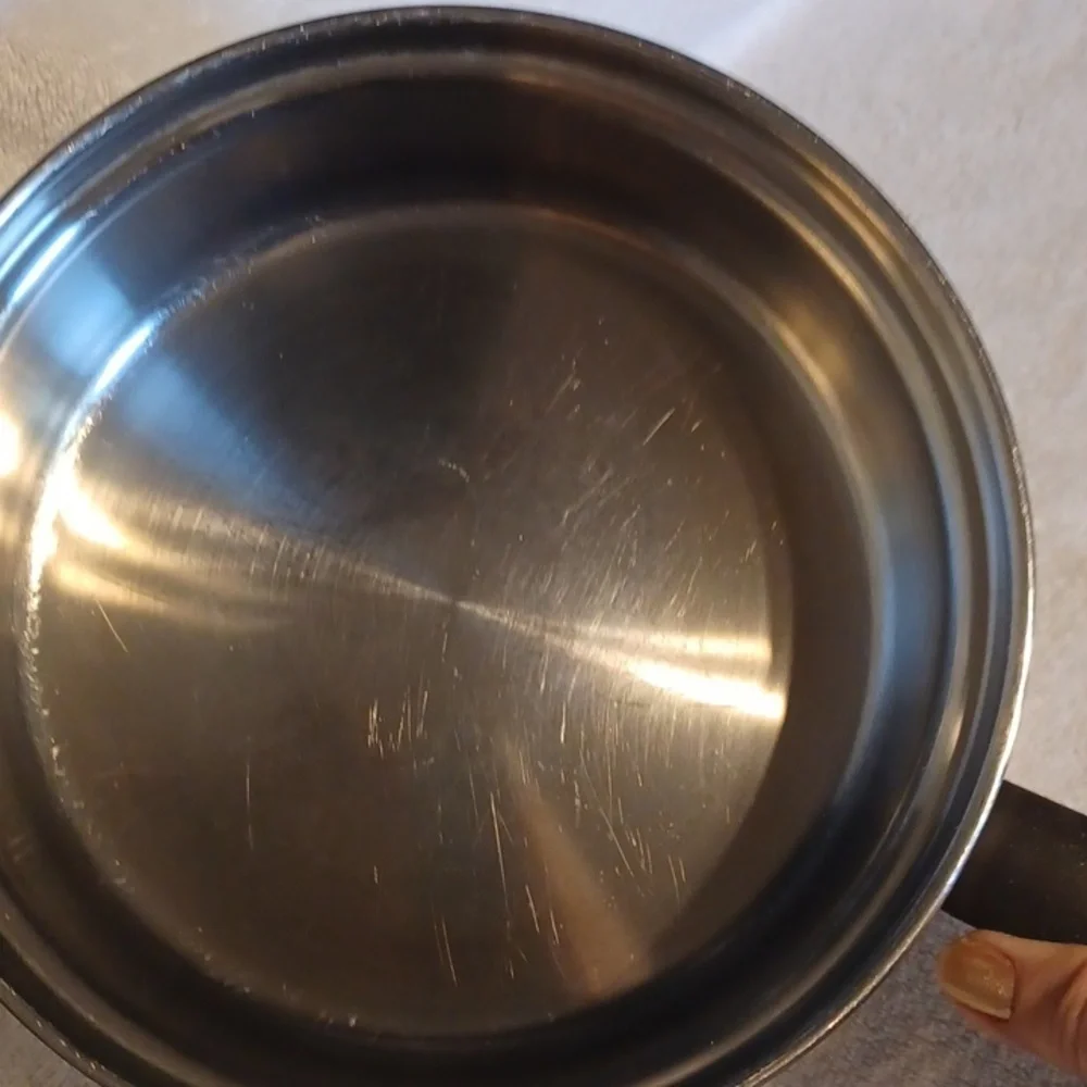 Amway Queen stainless pan 18-8 stainless made in USA 8 inches